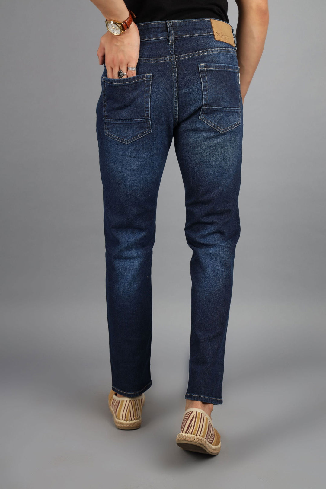 Dark blue denim Slimfit  Jeans - St.Jones