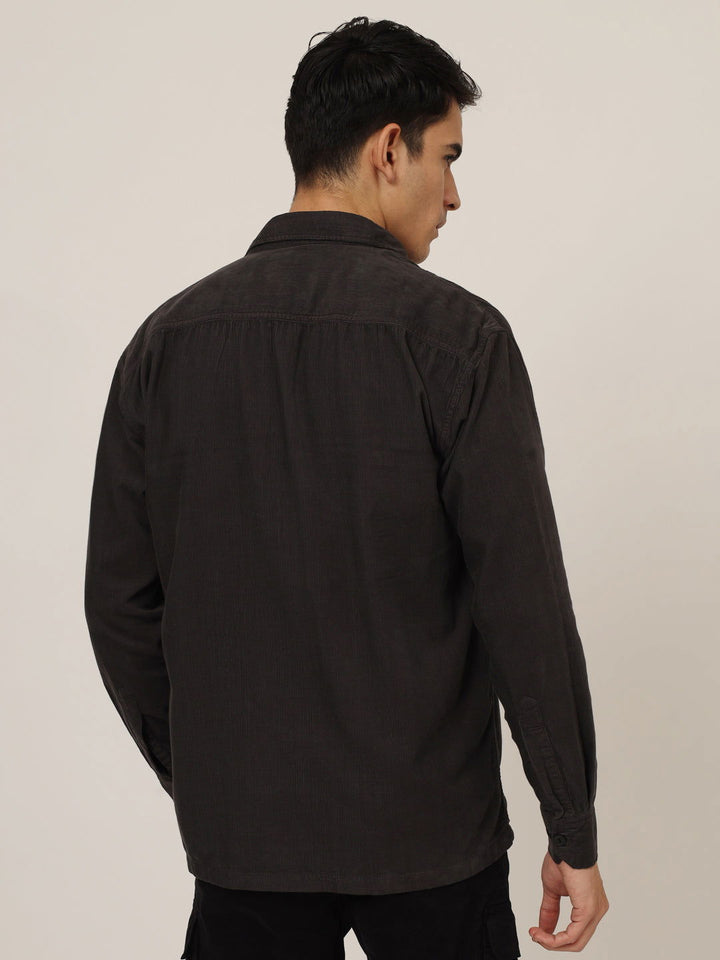 Drop shoulder dark grey - St.Jones