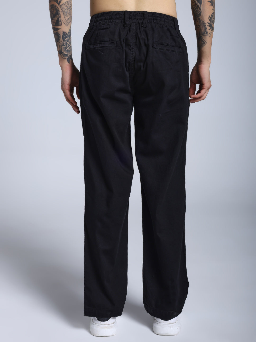 Black loose fit joggs