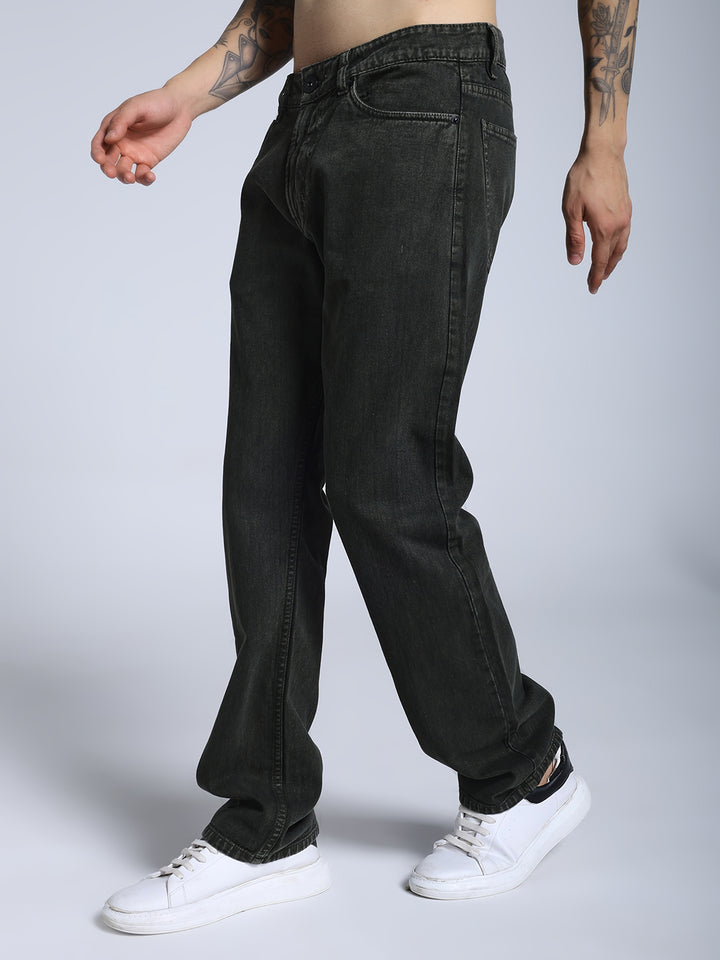 Acru green wash jeans