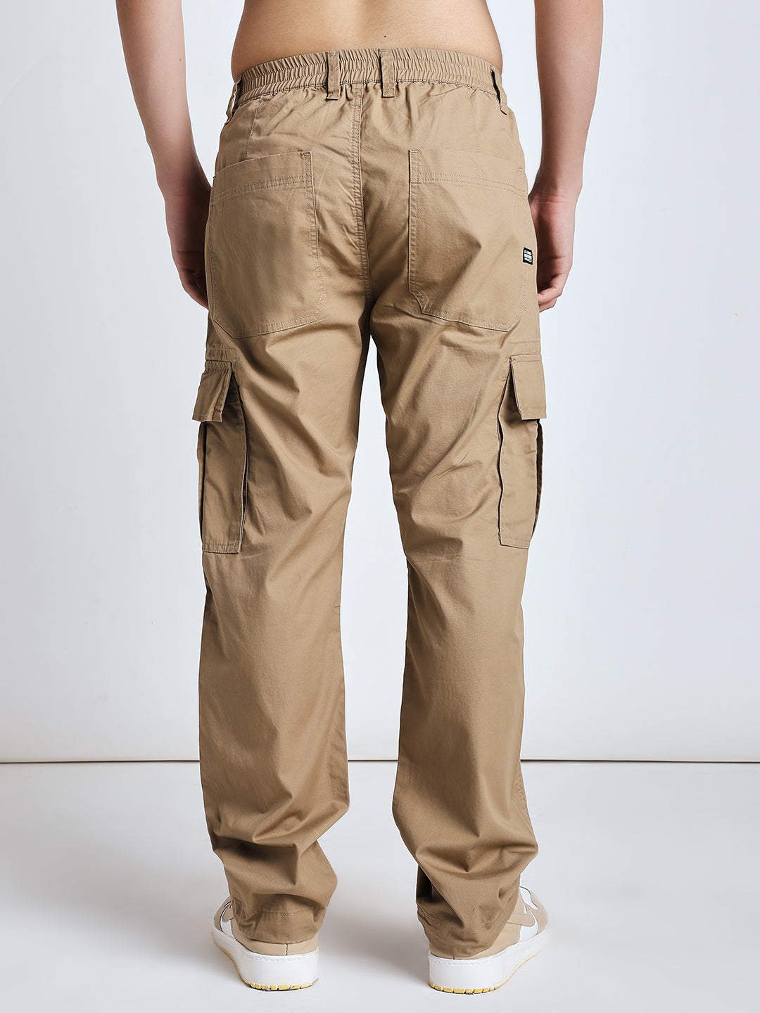 New edition Six pockets straight beige
