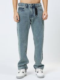 Men's Dusty wash baggy loose jeans