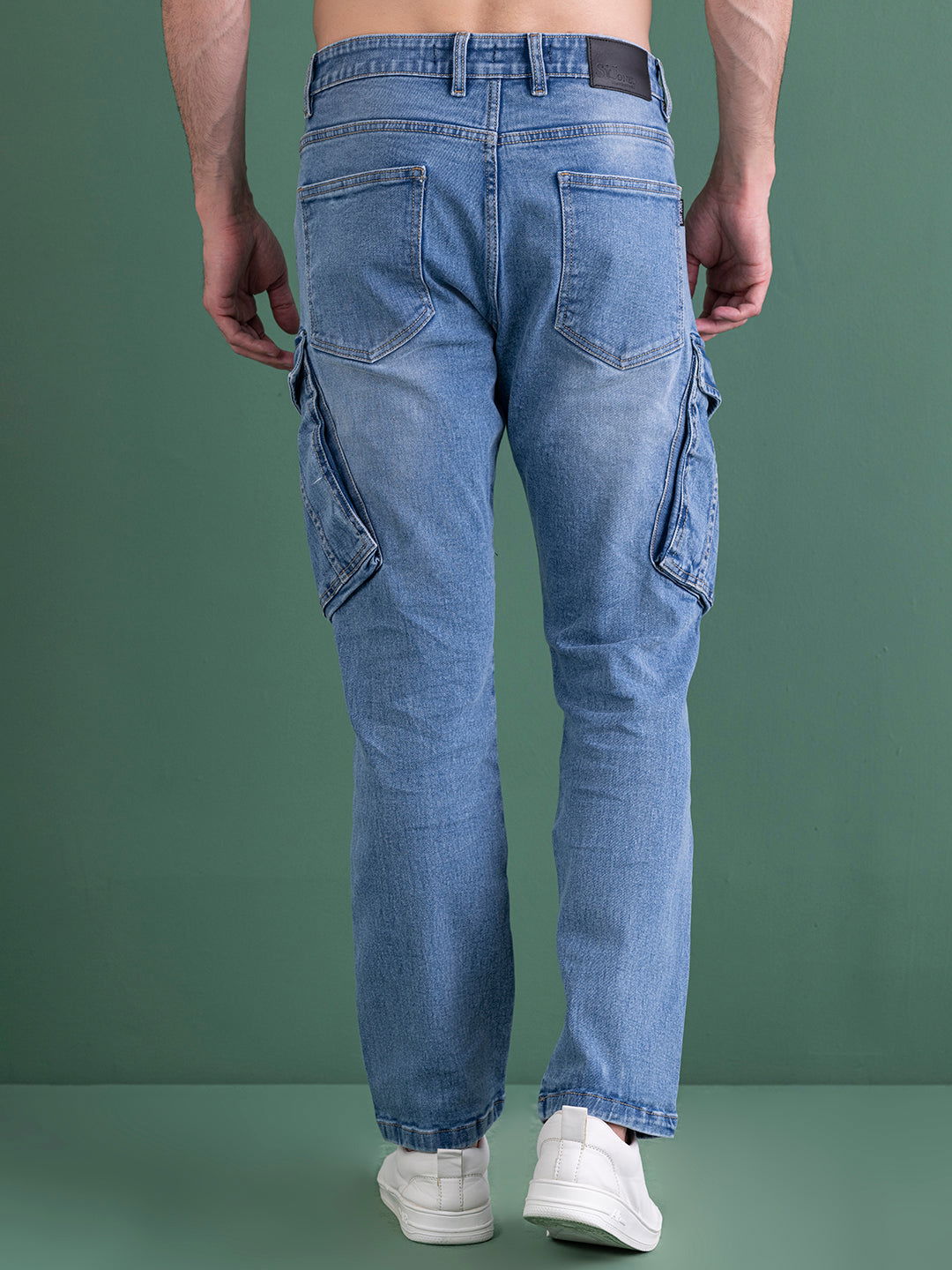 Frosty cargo jeans. - St.Jones