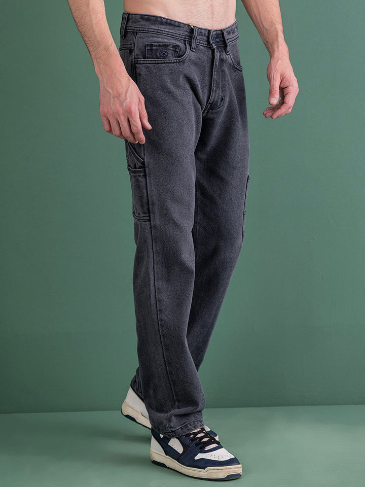 GREY CARPENTER JEANS - St.Jones