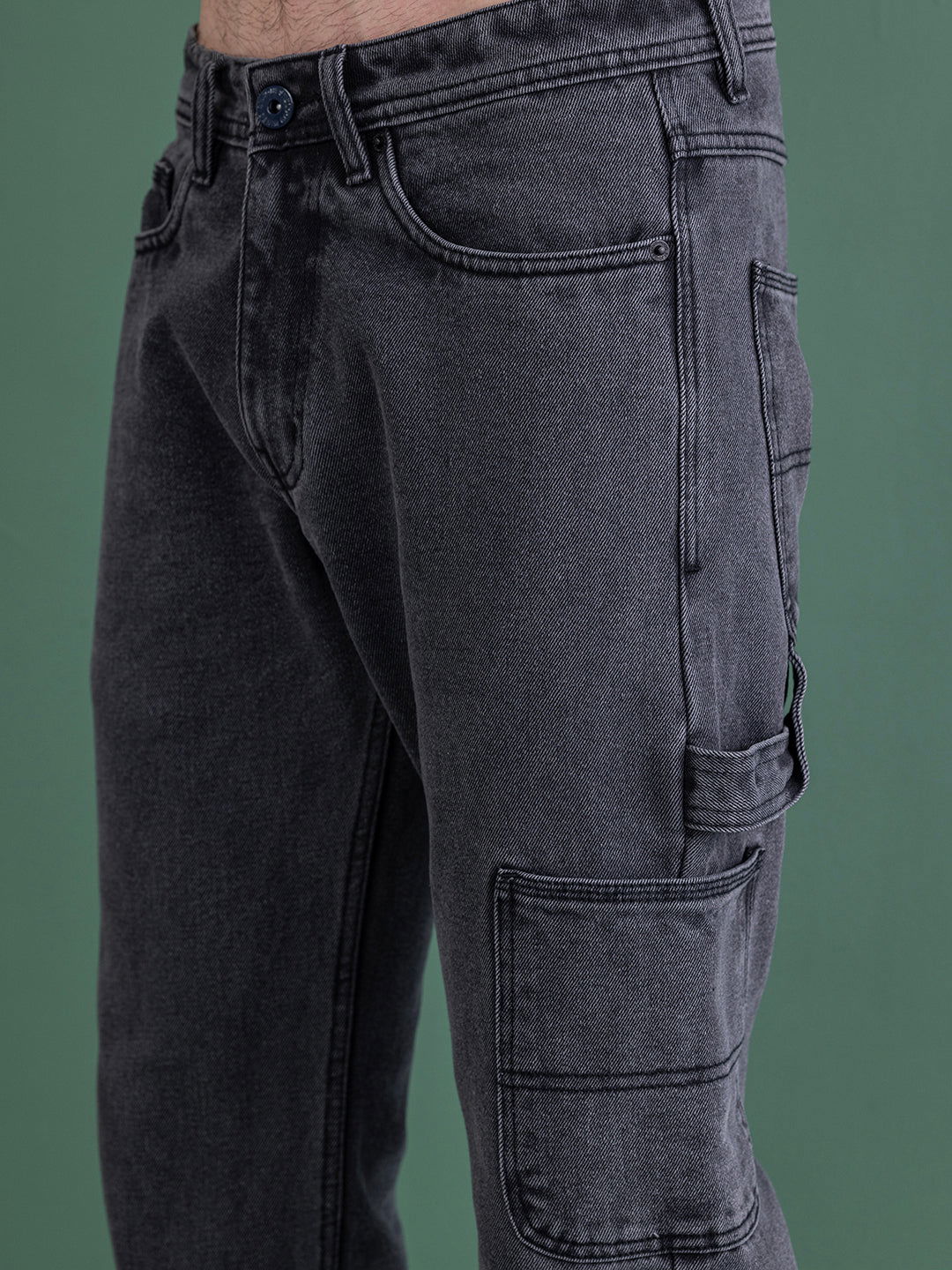 GREY CARPENTER JEANS - St.Jones