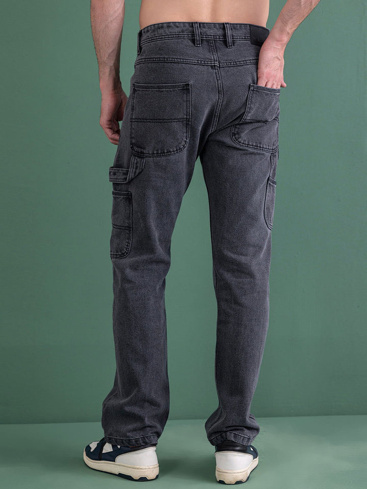 GREY CARPENTER JEANS - St.Jones