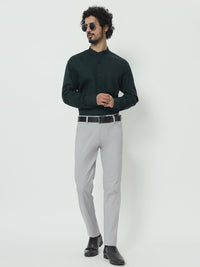 GREY SLIM TROUSERS - St.Jones