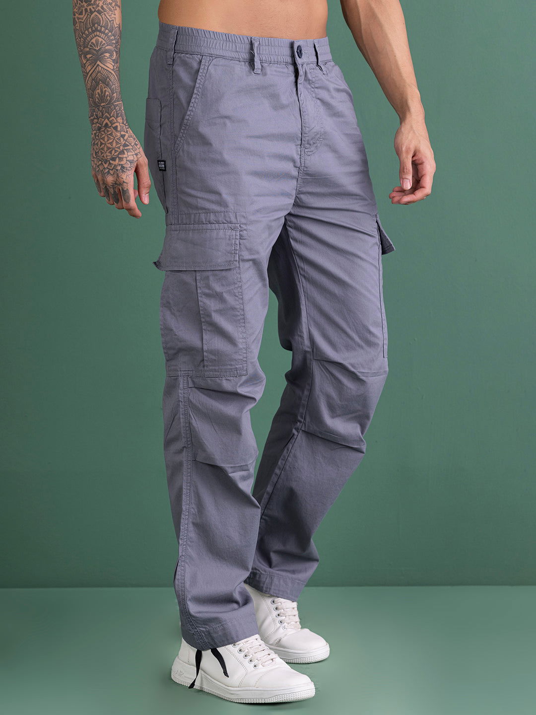 Grey baggy cargo - St.Jones