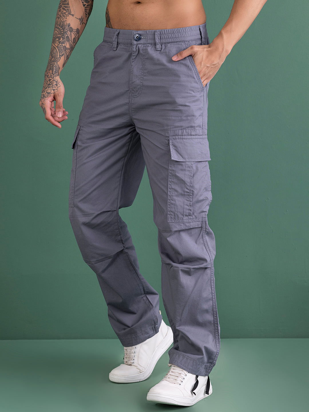 Grey baggy cargo - St.Jones