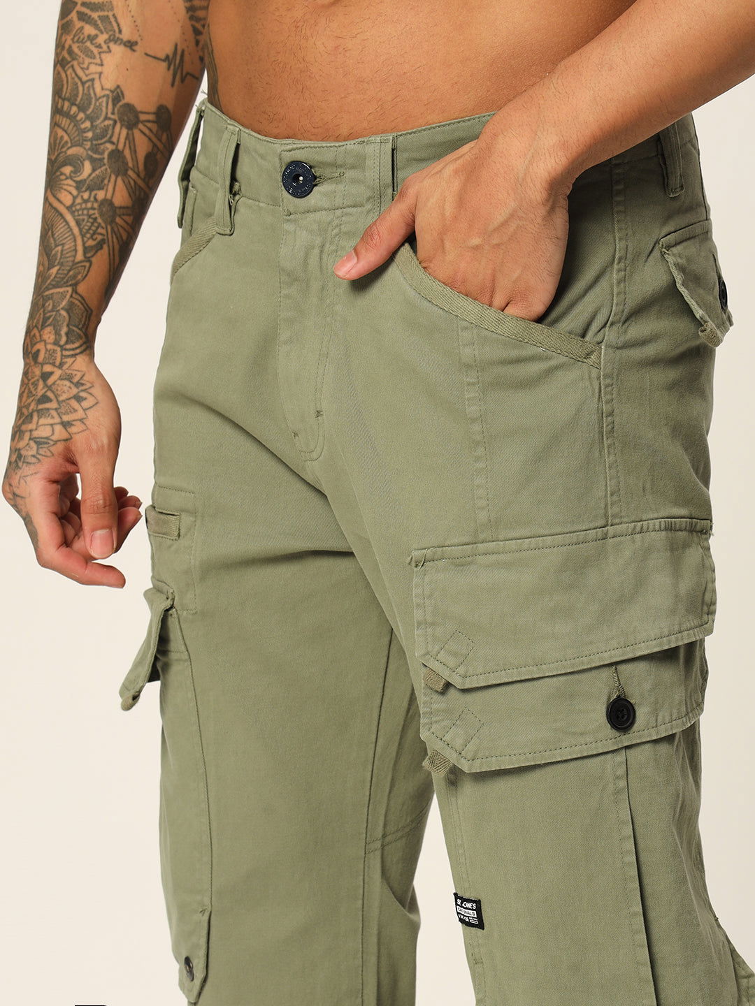 Heavy-duty cargo new olive - St.Jones