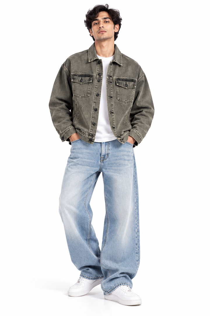 Men's Vintage Wash Boxy Jacket