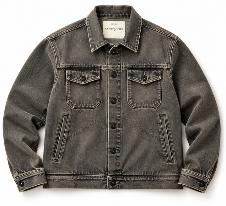 Men's Vintage Wash Boxy Jacket