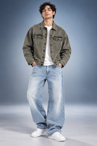 Men's Vintage Wash Boxy Jacket