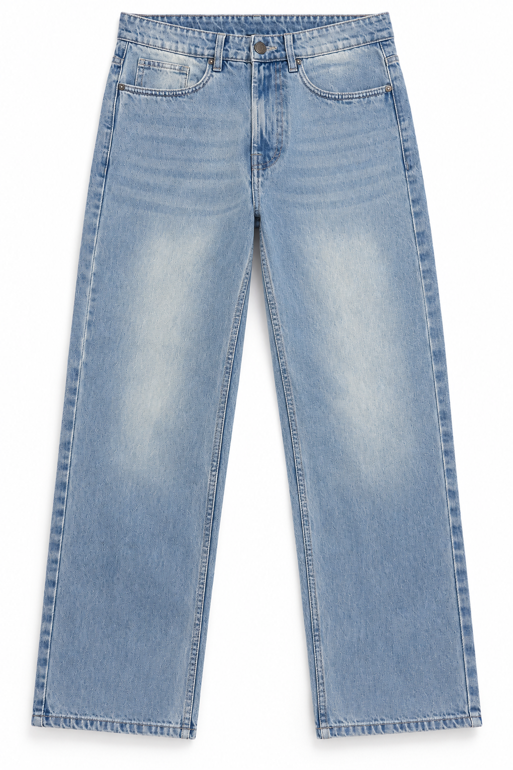 Men’s ice wash jeans