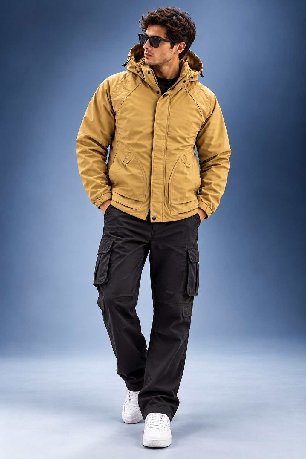 Men’s Technical Hooded Jacket