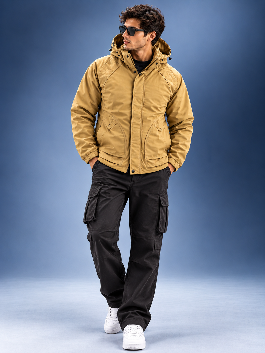 Men’s Technical Hooded Jacket