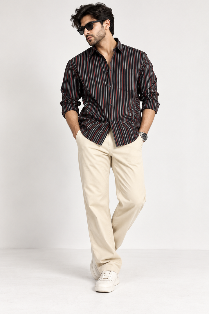 Oxford stripes shirt
