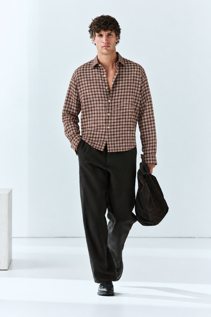 Linen Boxy Shirt