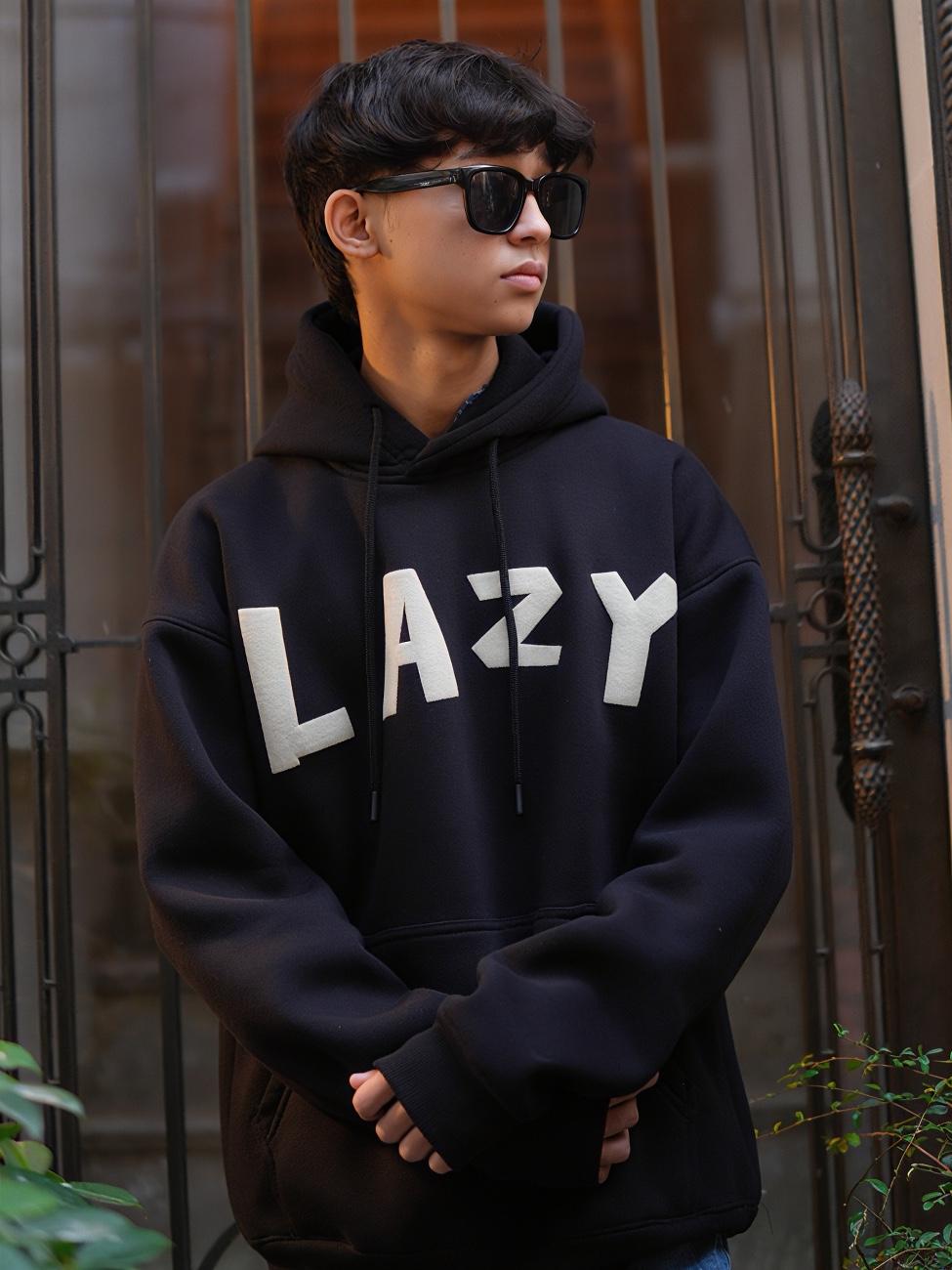 Cool Astronaut Hoodie Black