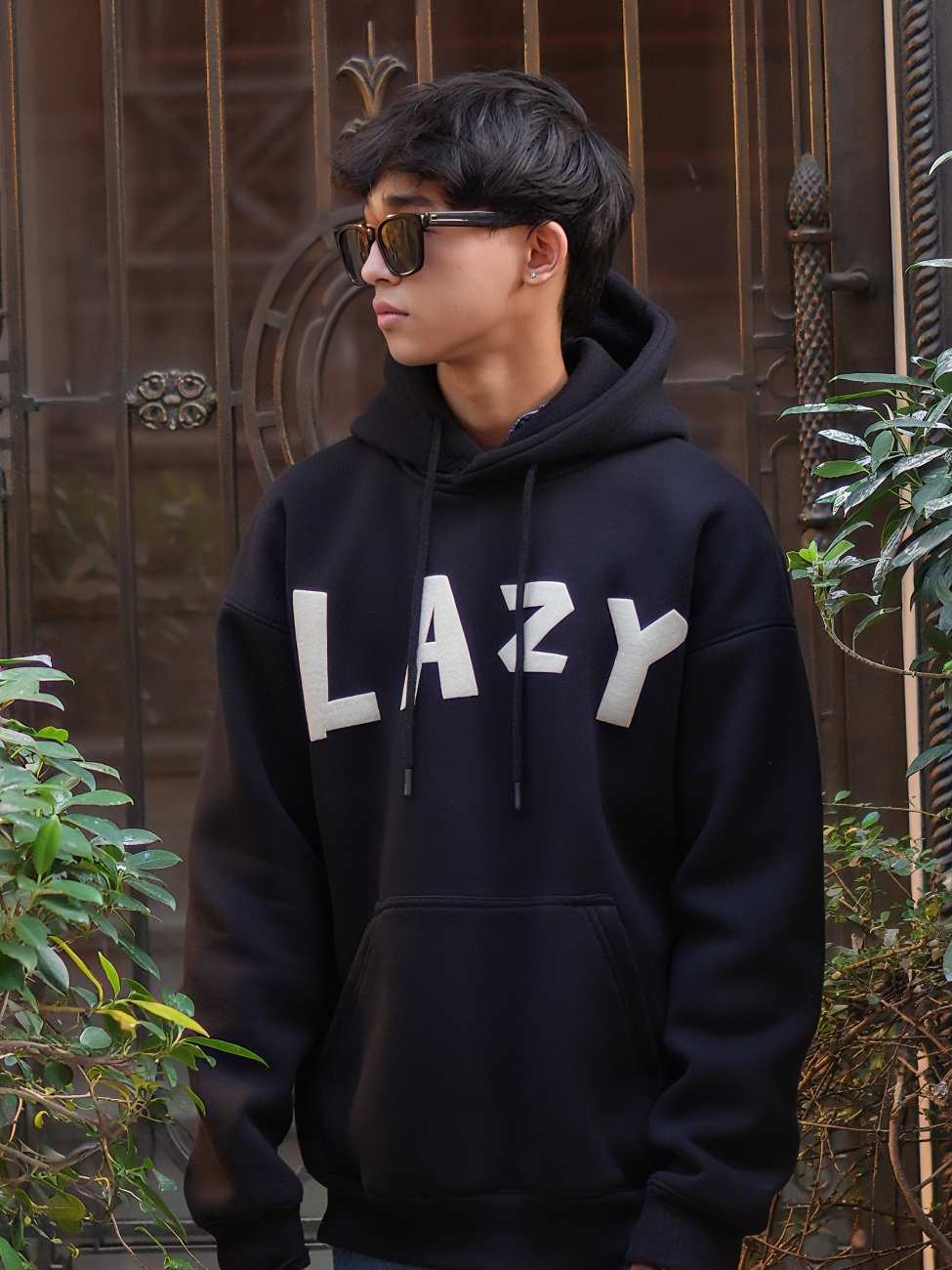 Cool Astronaut Hoodie Black