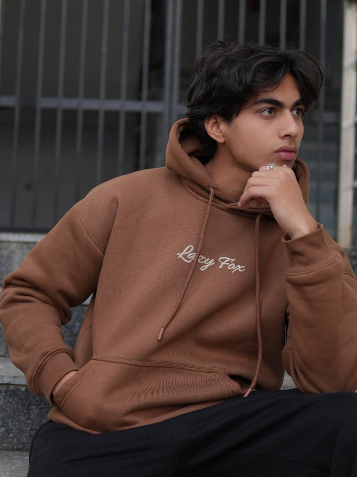 Cool Astronaut Hoodie Brown