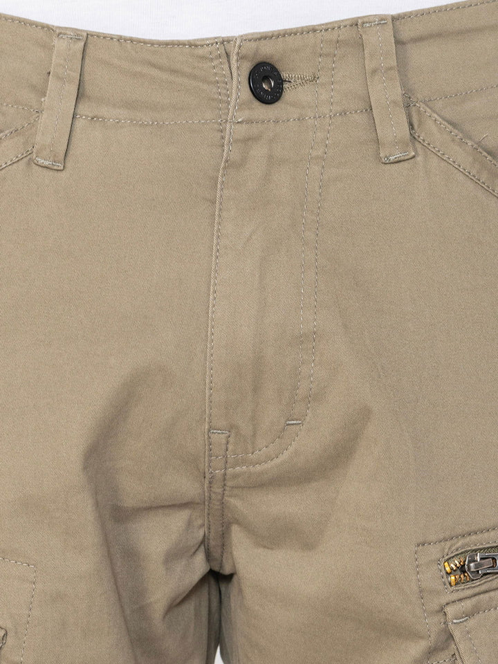 Khaki COTTON CARGO 8-POCKETS - St.Jones