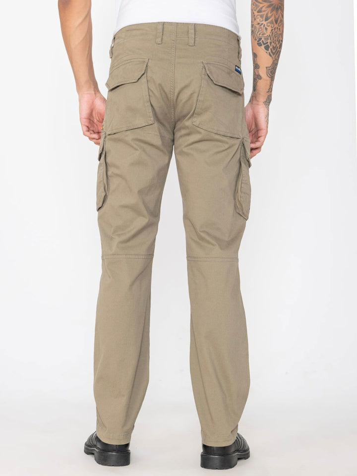 Khaki COTTON CARGO 8-POCKETS - St.Jones