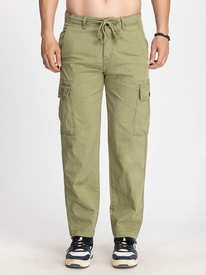 LIGHT GREEN COTTON UNIVERSE CARGO - St.Jones