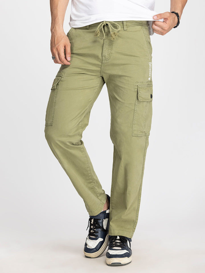 LIGHT GREEN COTTON UNIVERSE CARGO - St.Jones