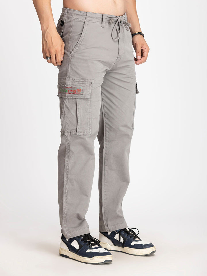 LIGHT GREY COTTON UNIVERSE CARGO - St.Jones