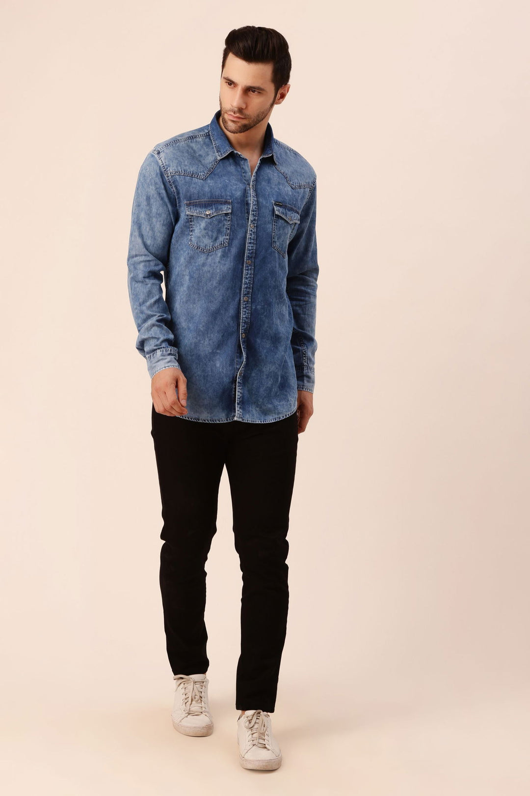 Light blue denim shirt - St.Jones