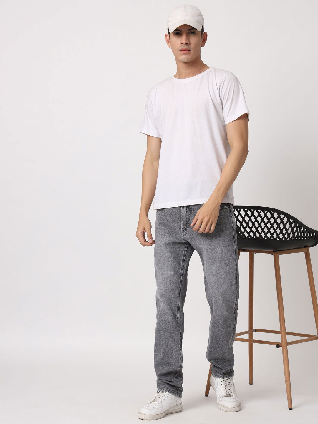 Light grey wash jeans - St.Jones