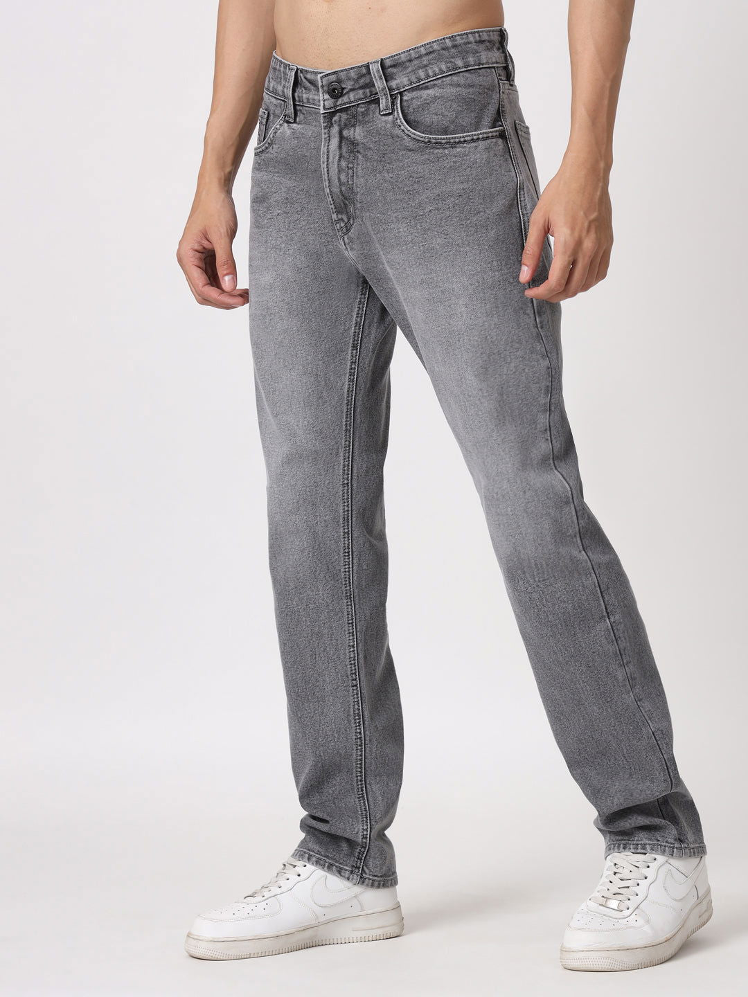 Light grey wash jeans - St.Jones