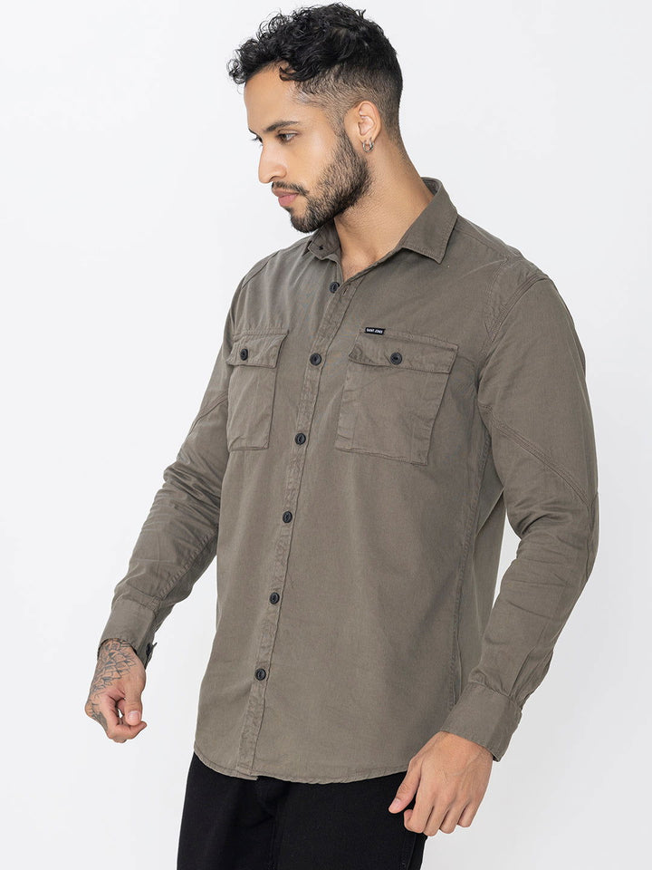 Light olive double pockets - St.Jones