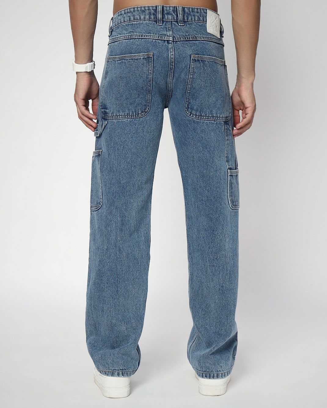 MEN'S CARPENTER JEANS-BLUE - St.Jones