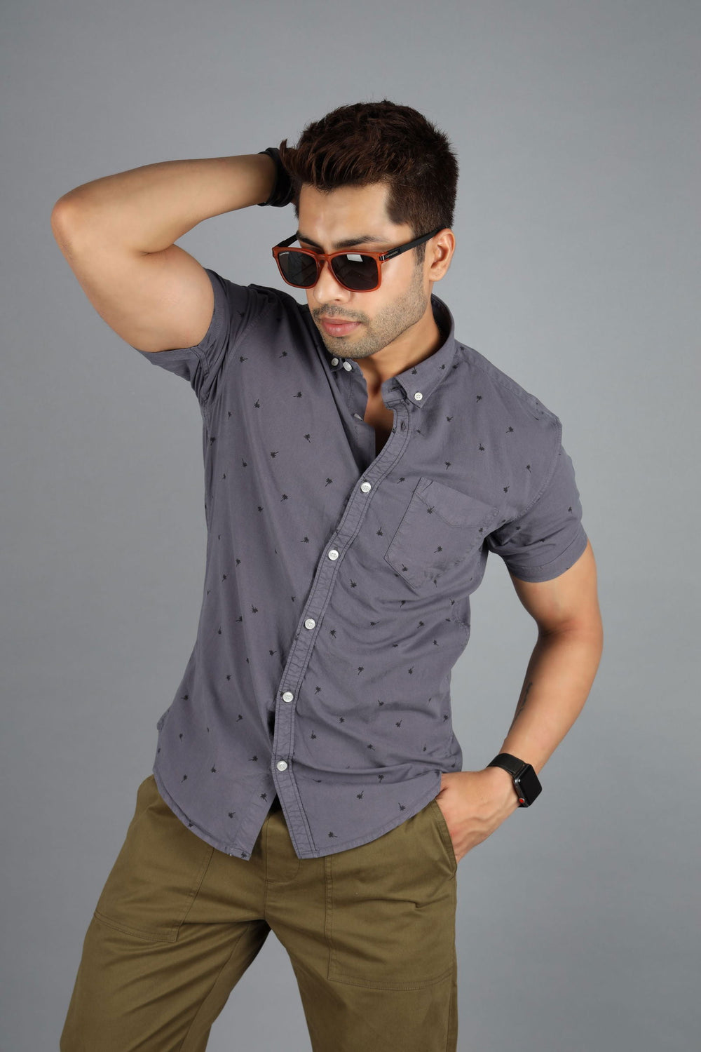 Men Casual half sleeve shirt - St.Jones