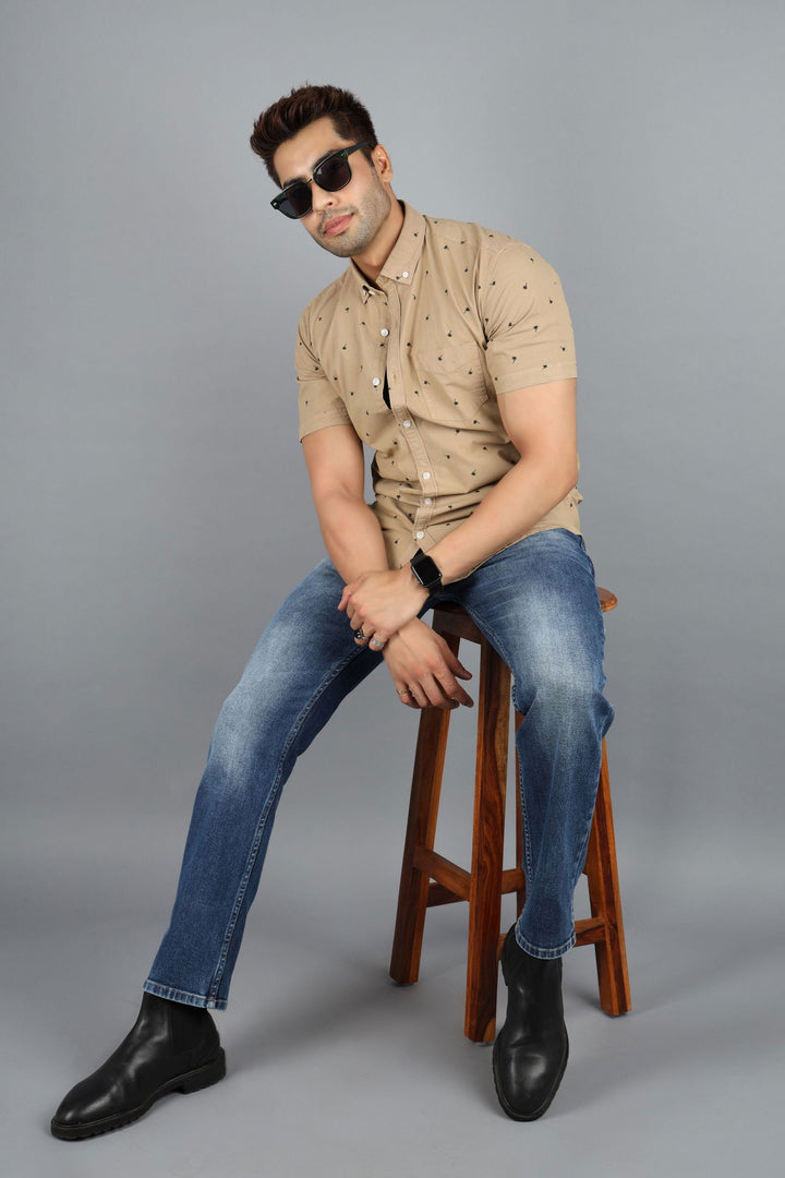 Men Casual half sleeve shirt - St.Jones