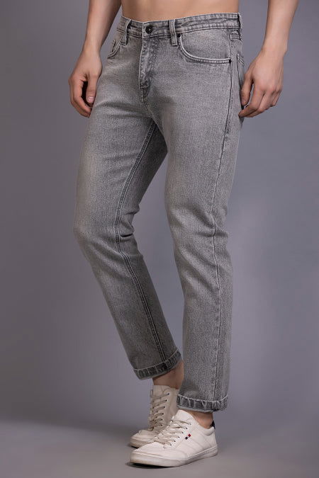 Men Slimfit Grey Jeans - St.Jones