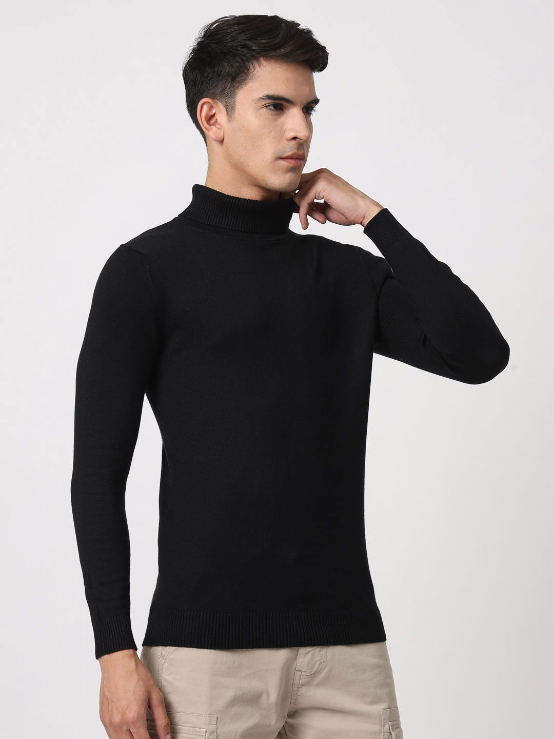 Men turtle neck sweater - St.Jones