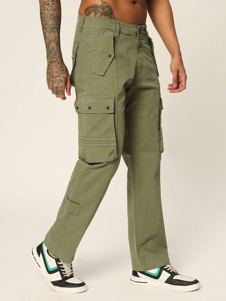 NEW RIVETS CARGO OLIVE - St.Jones