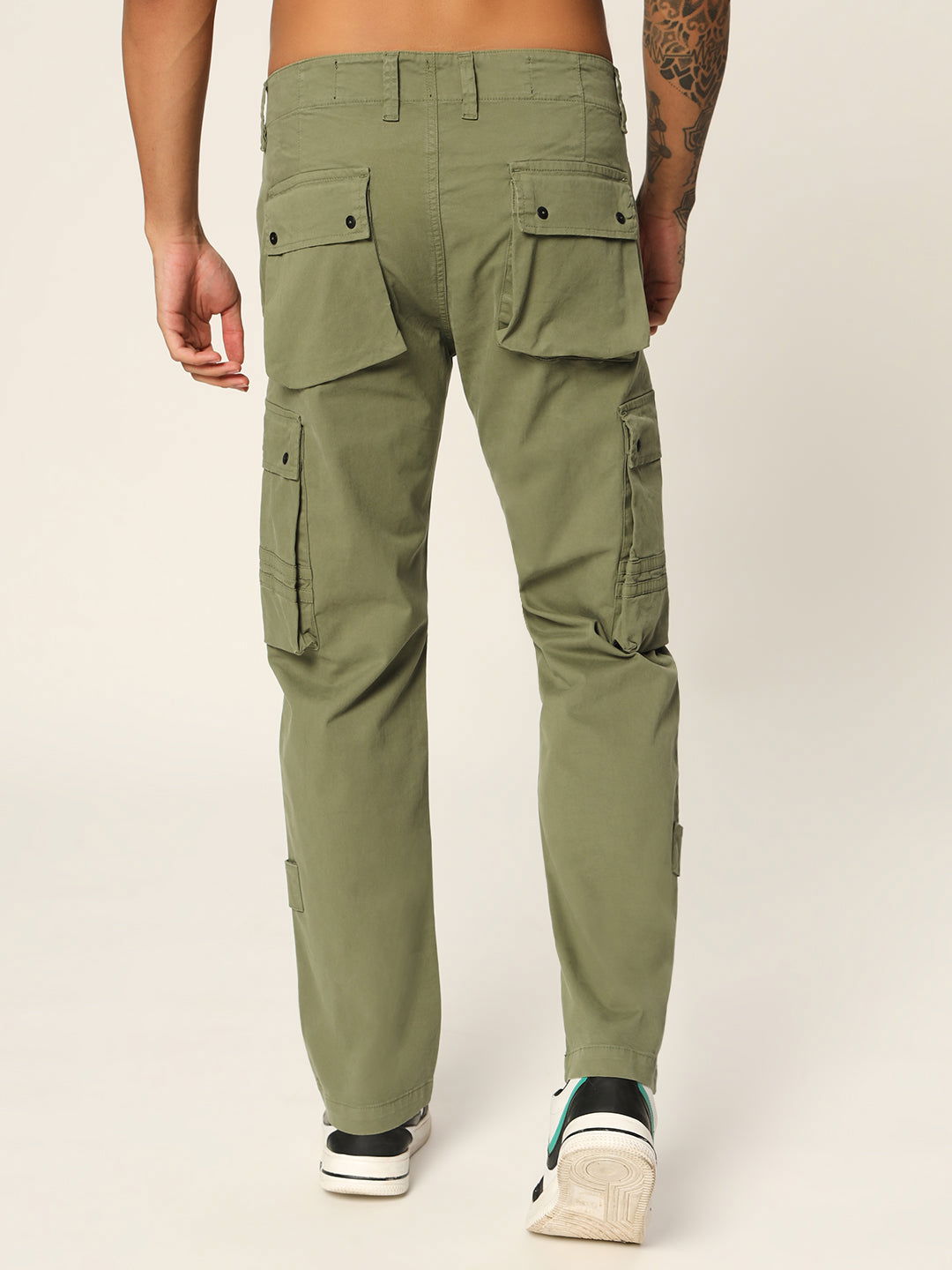 NEW RIVETS CARGO OLIVE - St.Jones