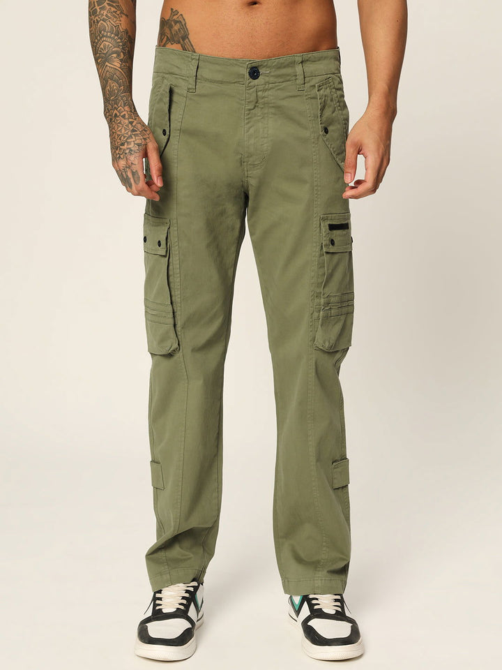 NEW RIVETS CARGO OLIVE - St.Jones