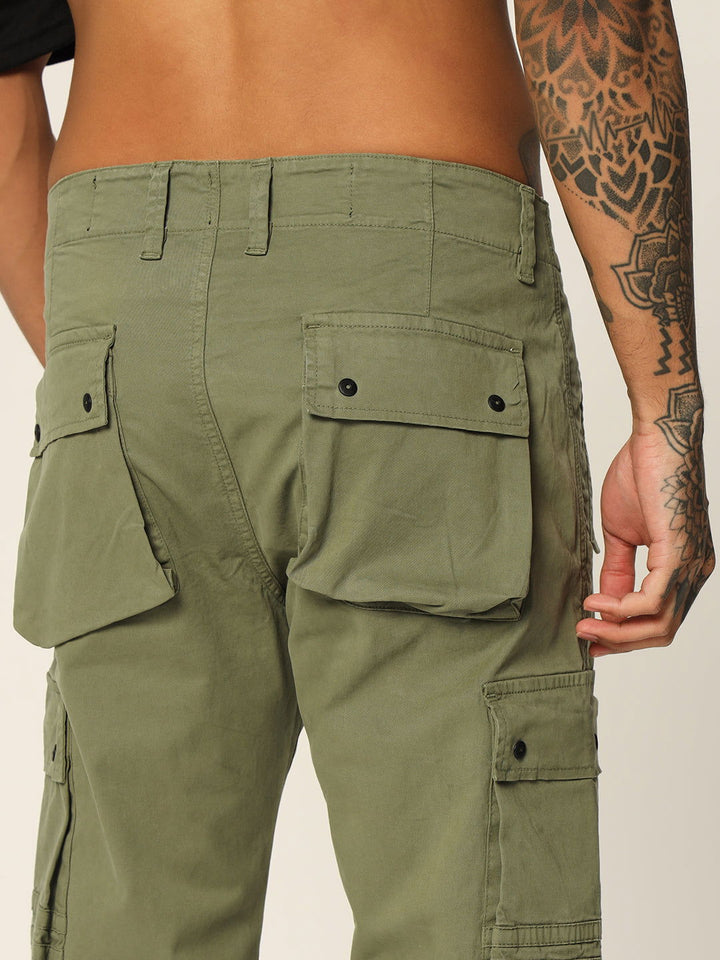 NEW RIVETS CARGO OLIVE - St.Jones