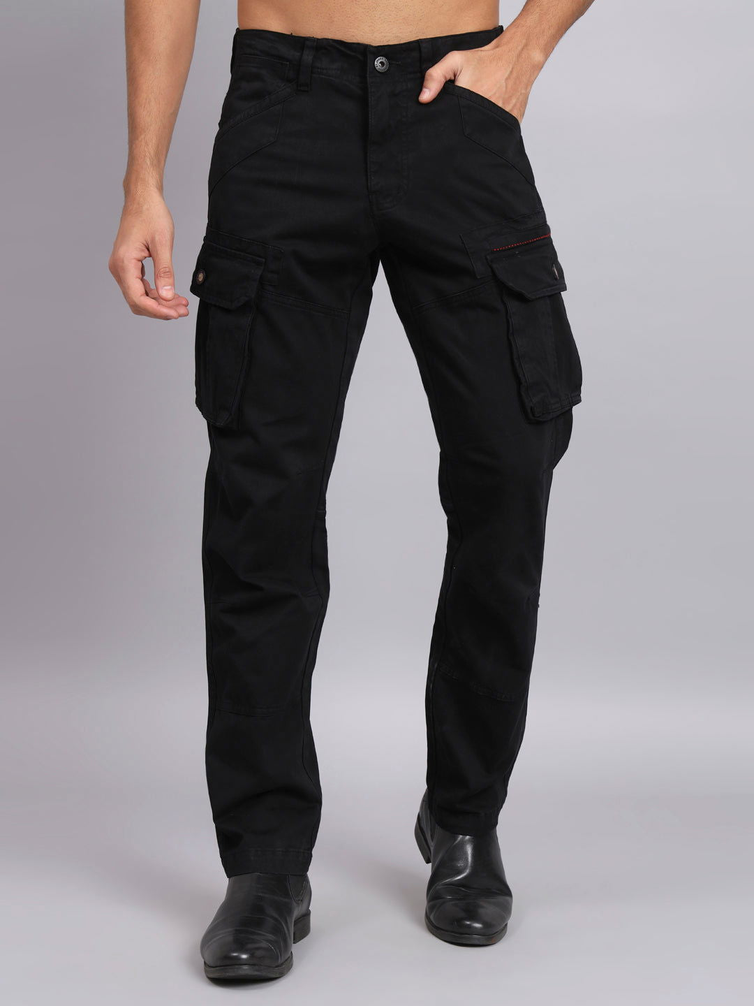 ORGANIC COTTON SLIM CARGO PANTS - St.Jones