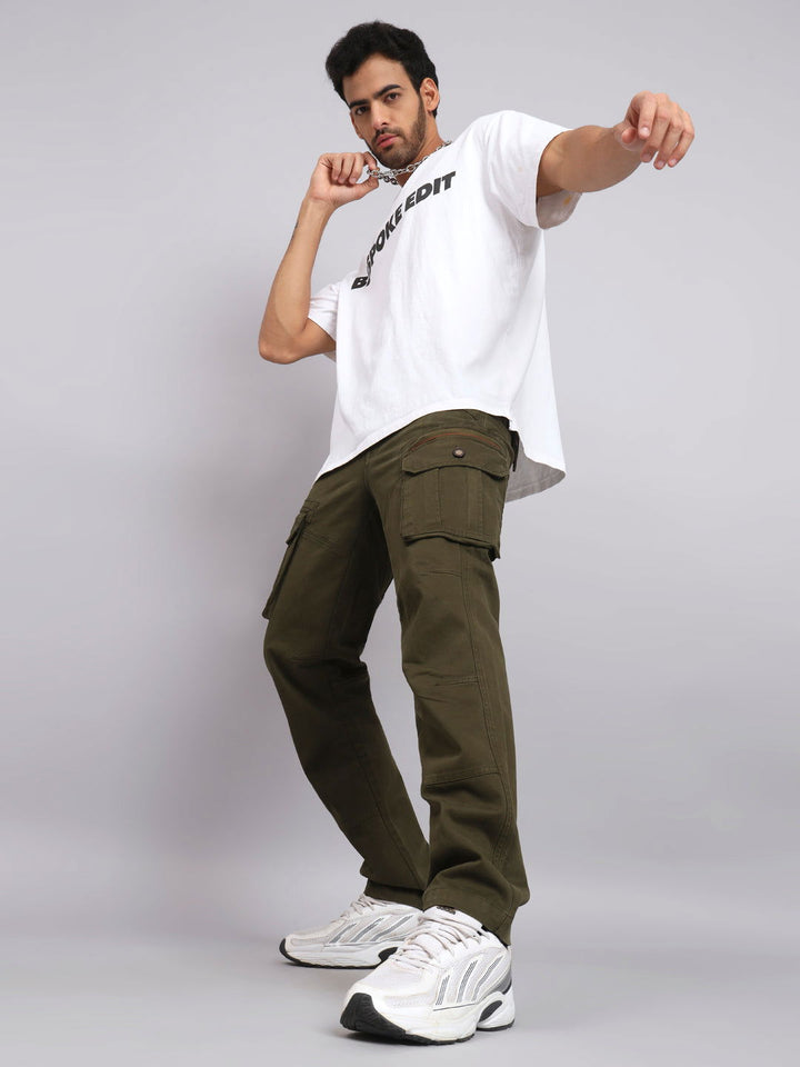 ORGANIC COTTON SLIM CARGO PANTS - St.Jones