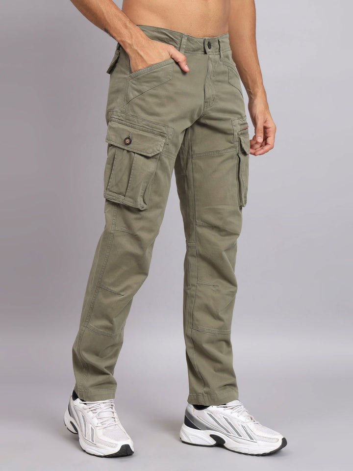 ORGANIC COTTON SLIM CARGO PANTS - St.Jones