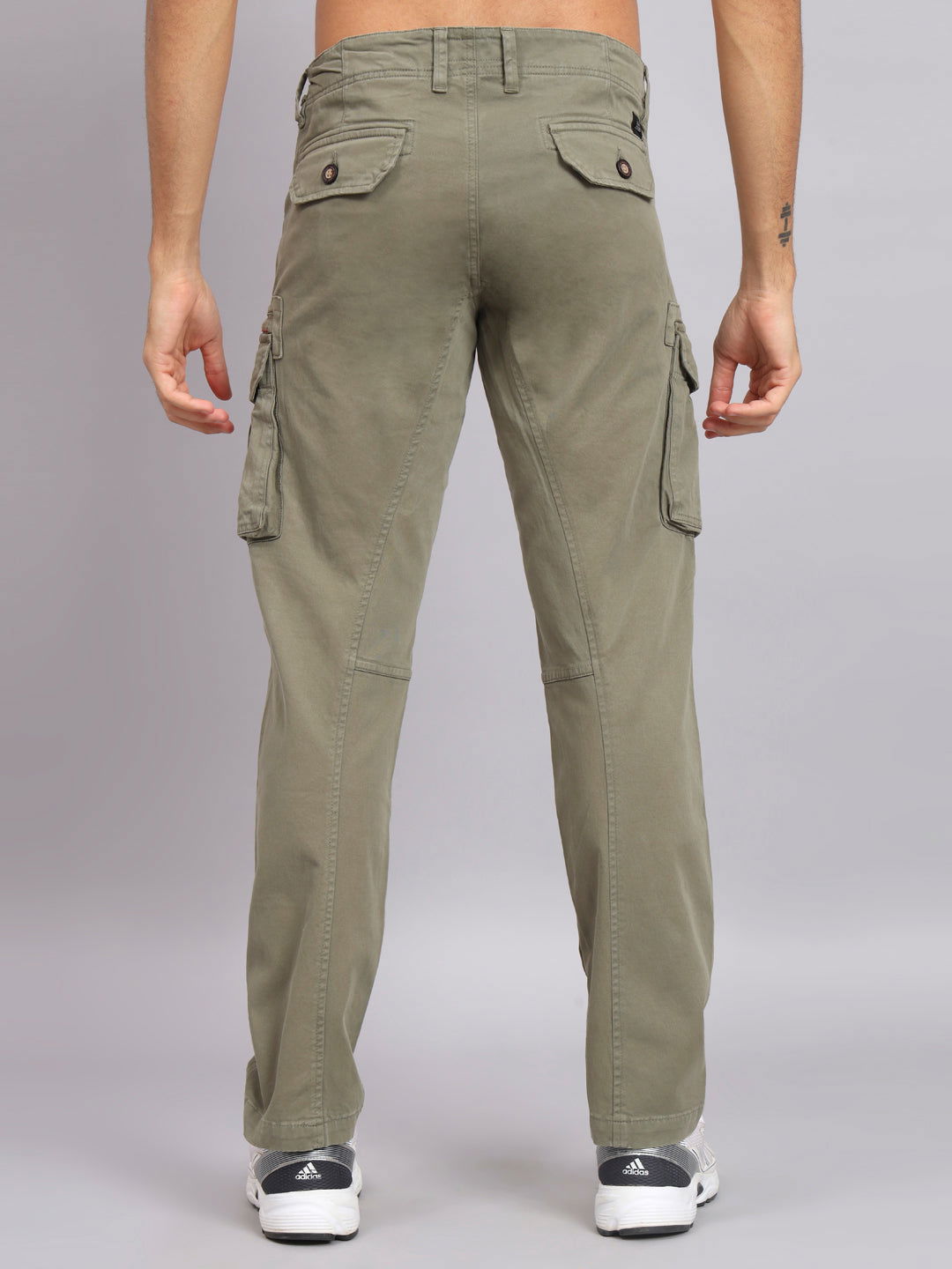 ORGANIC COTTON SLIM CARGO PANTS - St.Jones