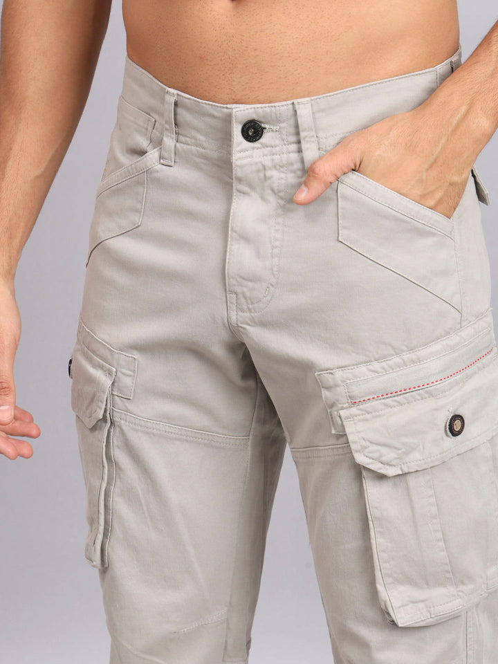 ORGANIC COTTON SLIM CARGO PANTS - St.Jones