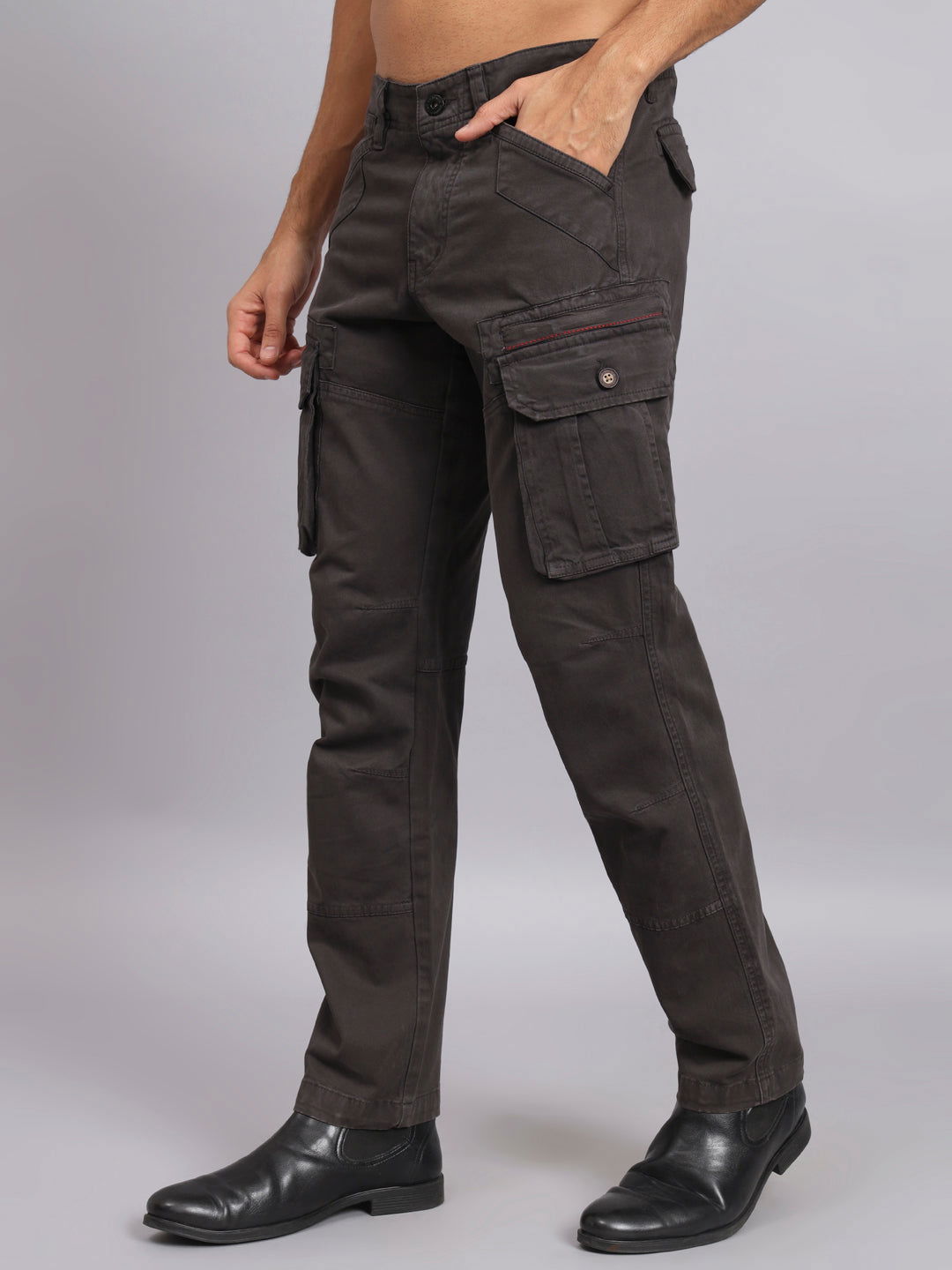 ORGANIC COTTON SLIM CARGO PANTS - St.Jones