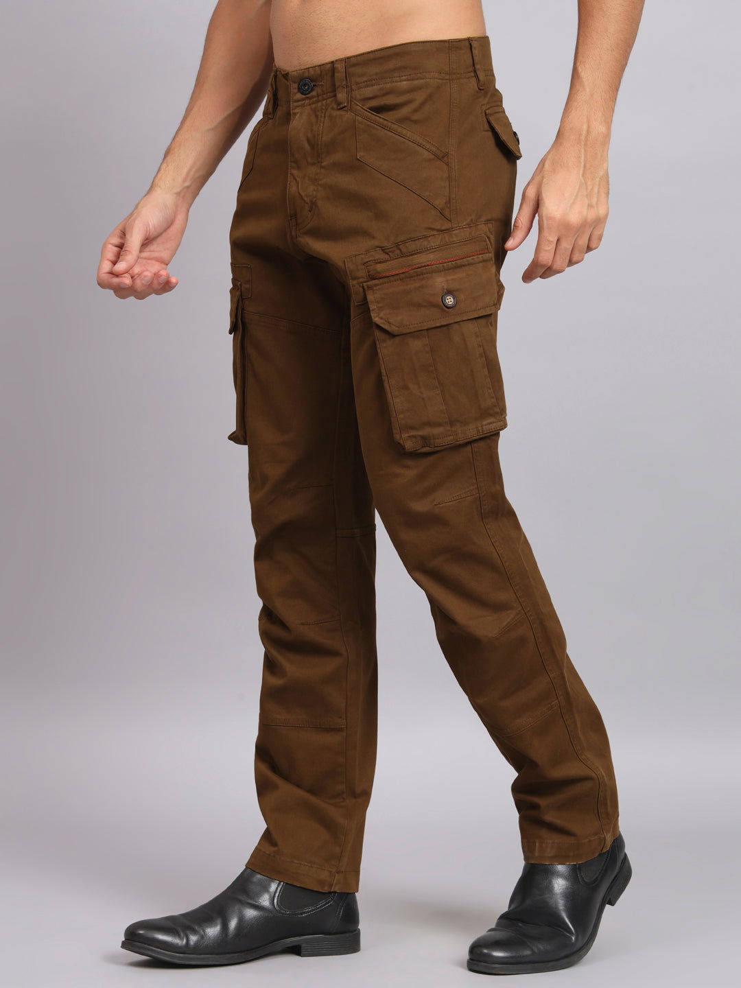 ORGANIC COTTON SLIM CARGO PANTS - St.Jones